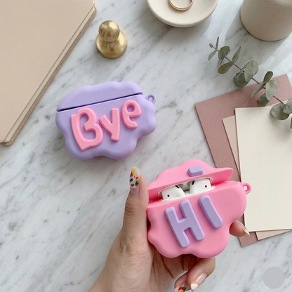 CAPINHA para fones 3D "HI BYE