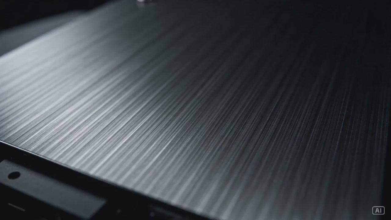 Carregar vídeo: A macro view of the MYSSOC hardware in operation, highlighting anodized aluminum textures and precision lighting.